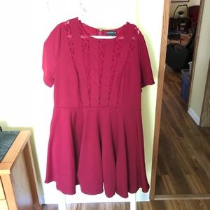 Forever 21 Maroon Dress